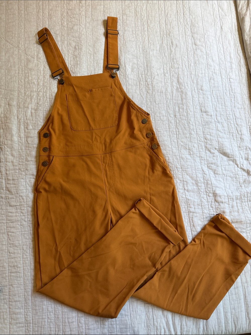 Wild Rye Women’s Mustard Utility Overalls - Stylish Jumpsuit